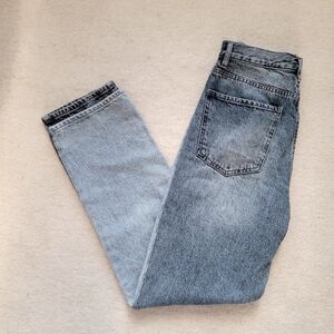 PacSun Two Toned Straight Leg High Rise Jeans - Women's 26